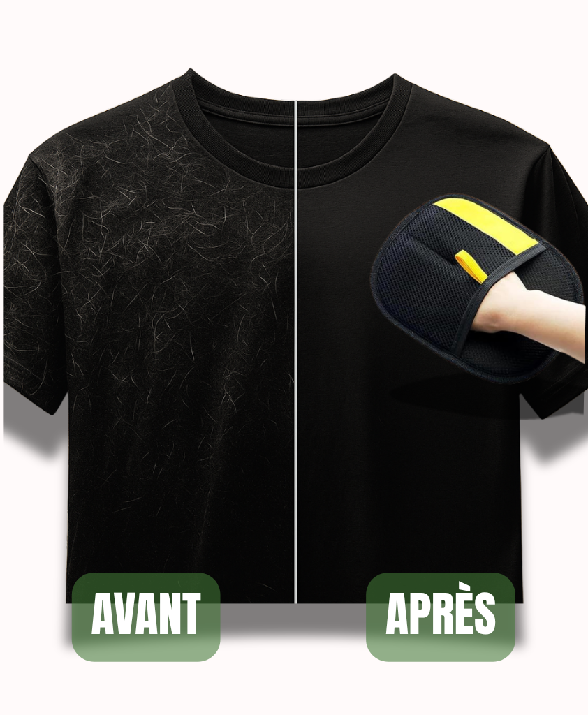 Gant collecteur de poil - Pola